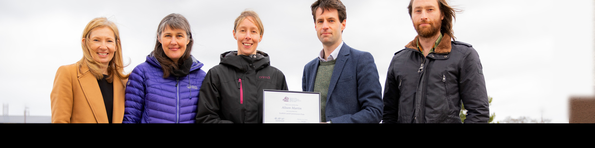 Award to winner of Land Commission UHI Student Award